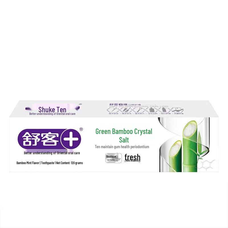 Shuke Green Bamboo Crystal Salt Whitening Toothpaste