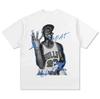 ZX TEE NBA star portrait short sleeved T-shirt  Printed Short Sleeve T-shirt Men Distress American Women Tshirt 2025