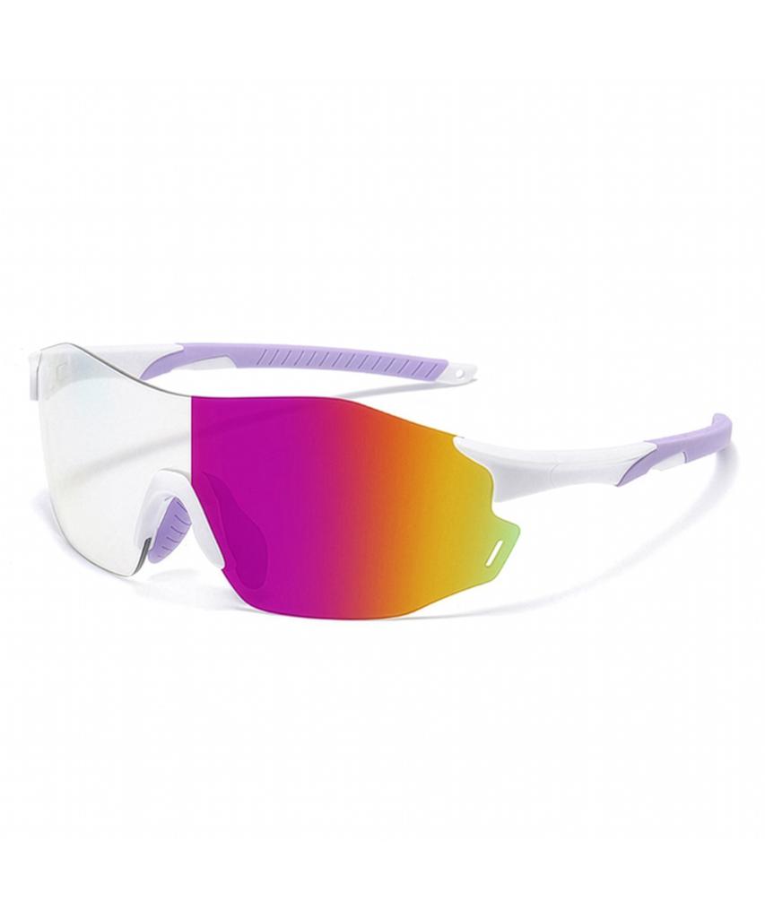 Meleusibaendeu Dm82802 Photochromic Sports Goggles Sunglasses Purple