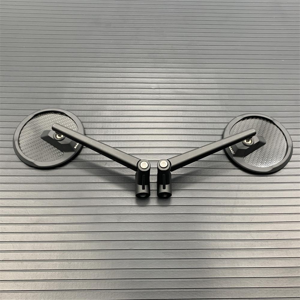 New Motorcycle Rearview Mirror True Carbon Fiber Mirror Modified Rear Mirror Motorbike Accessorie Universal