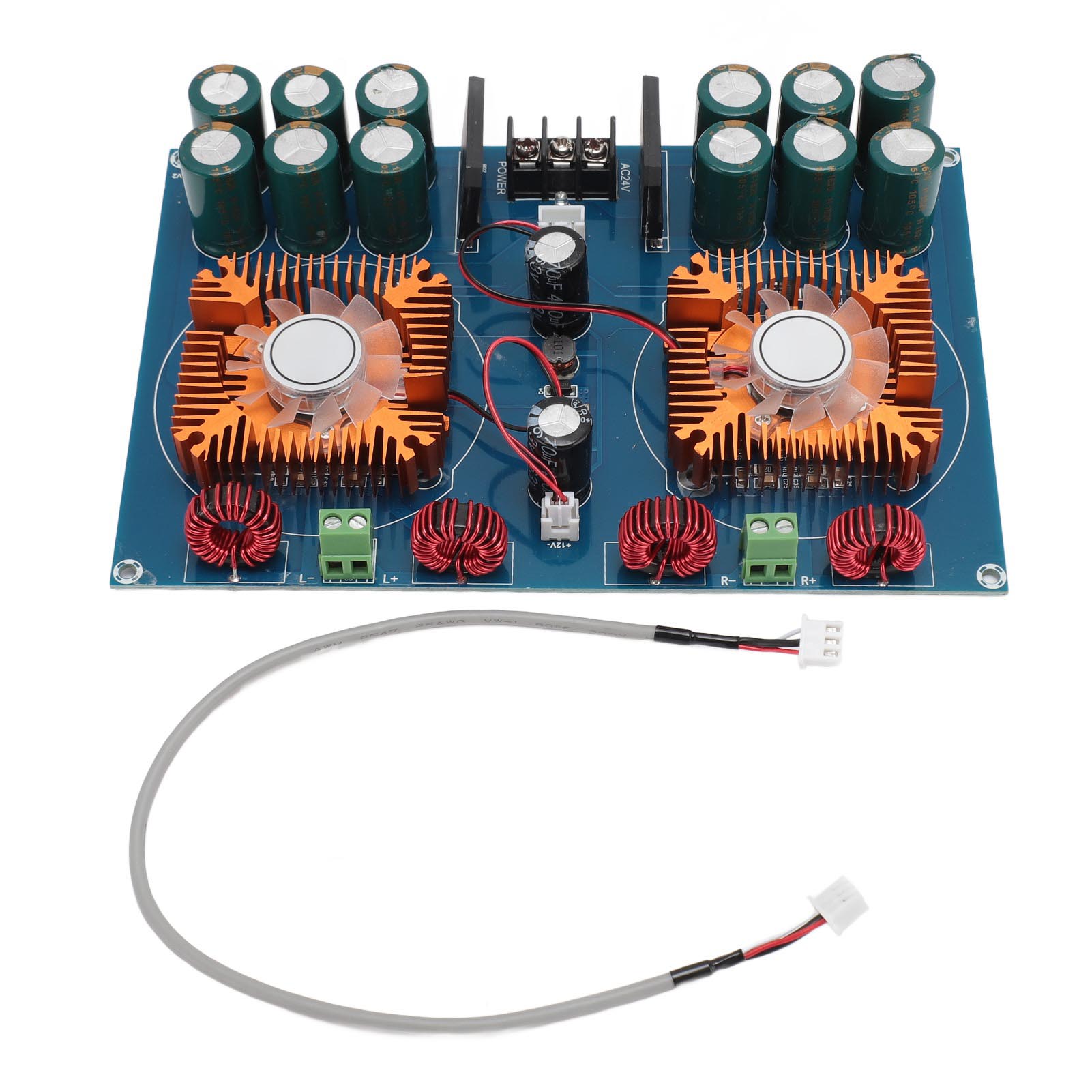 

Плата усилителя XH‑M258 TDA8954TH Чип HiFi стереозвук двухканальный цифровой усилитель мощности