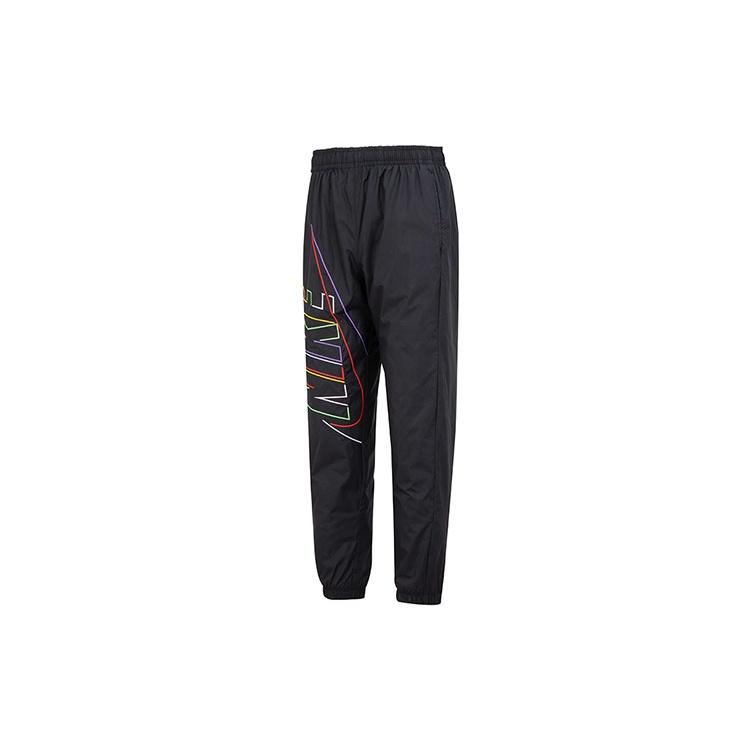 Nike Rainbow Logo Pants Black Men s DX0622-010 L