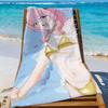 VTuber R-Rosemi Lovelock Handtuch Sport Schnelltrocknend Reise Campingausrüstung Sanddicht Weich Leicht Großes Strandhandtuch