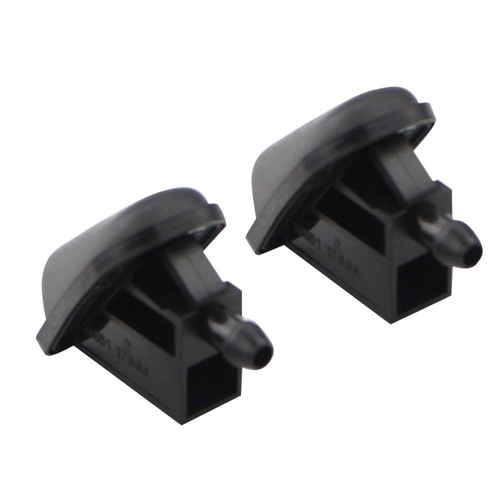 For Ford Focus 2 3 2005 - 2018 Water Spray Sprinkler Wiper Nozzle Cover Front Window Spray Jet Washer Protector Accessories