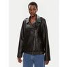 Brave Soul Straight Fit Faux Leather Jacket