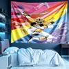 Mighty Morphin Power Rangers Print Tapestry, Lightweight Wall Hanging, for Bedroom, Dorm, Living Room, Home Art Decor - Birthday Christmas Gift for Fr