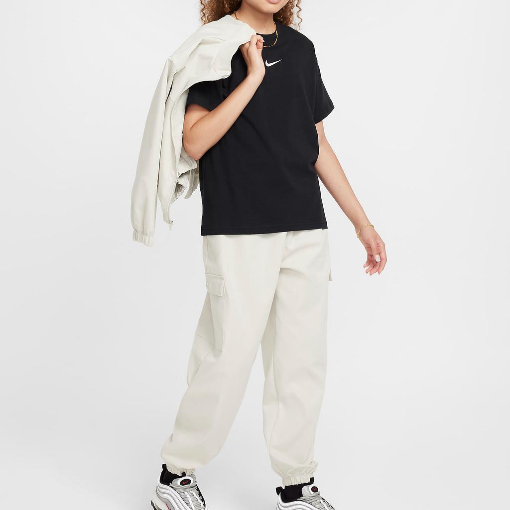 Nike Knitted Sports Pants Comfortable Soft Versatile Unisex Bottoms Light-Bone White FZ5554072