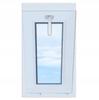 Bílé PVC okno, výklopné, 40x70, nové, 400x700, s dvojsklem, výklopné shora