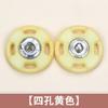 10pcs Round Plastic Snap Button Shirt Cardigan Invisible Concealed Buttons Clothes Accessories