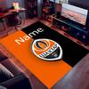 Op maat gemaakte FC Shakhtar Donetsk Print Vloerkleed - Zacht, Wasbaar Antislip Binnentapijt, Woonkamer, Huis & Kantoor Decoratief Tapijt