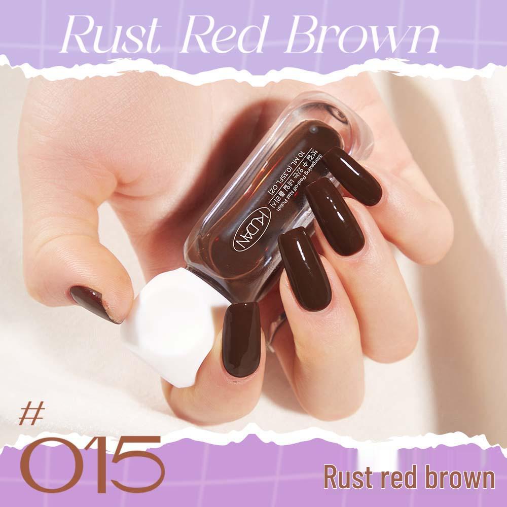 Cool Dan Peelable Quick-Dry Water-Based Nail Polish, Light Fragrance, New 10ml. Available in 41 Colors.