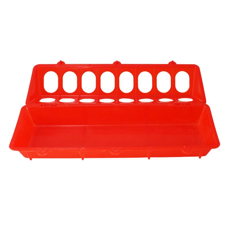 Thickened Anti-Spill Poultry Feeder for Chickens, Ducks, Geese, and Pigeons