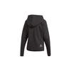 Adidas Z.N.E Fz W Winter Solid Color Fleece Lined Running Thermal Hooded Jacket Women's Black GU2080