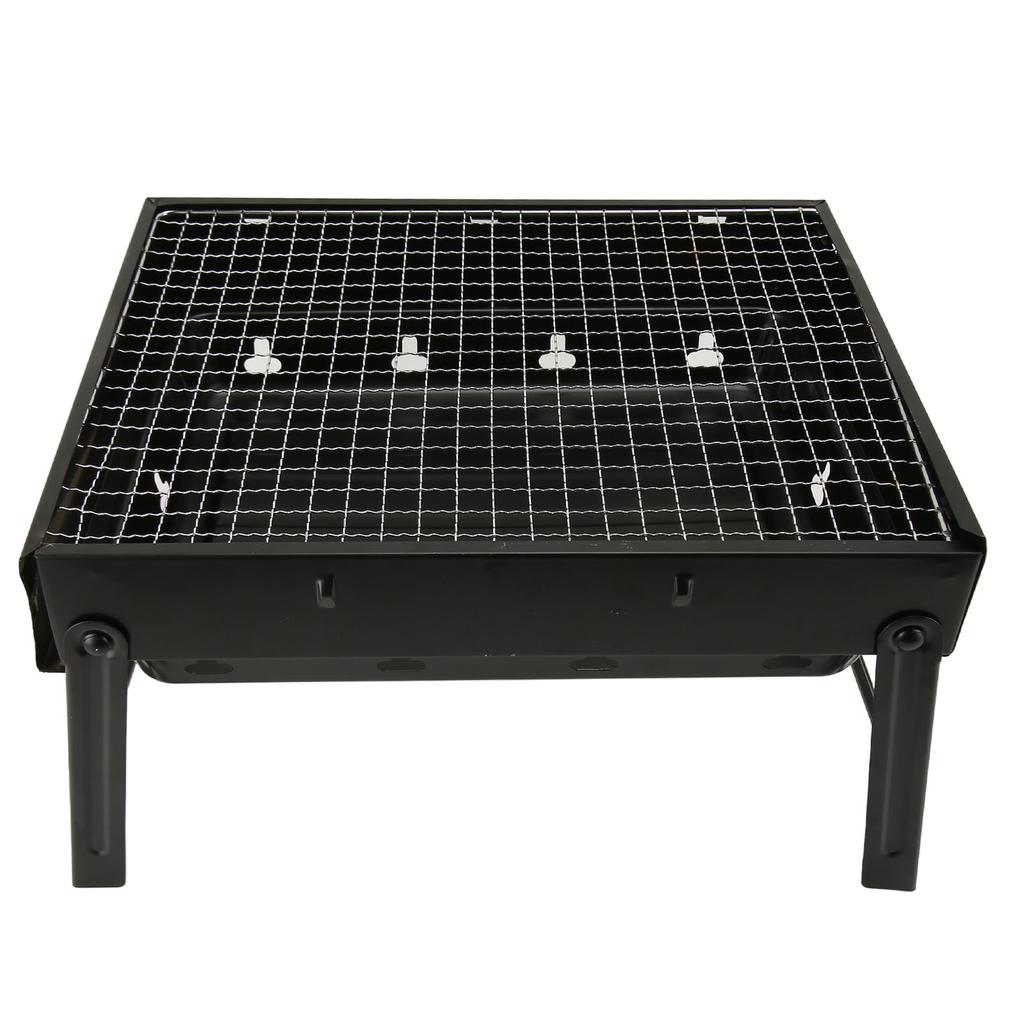 Faltbarer Grill Hochtemperaturbeständig Outdoor BBQ Holzkohleofen für Camping Kleine Größe