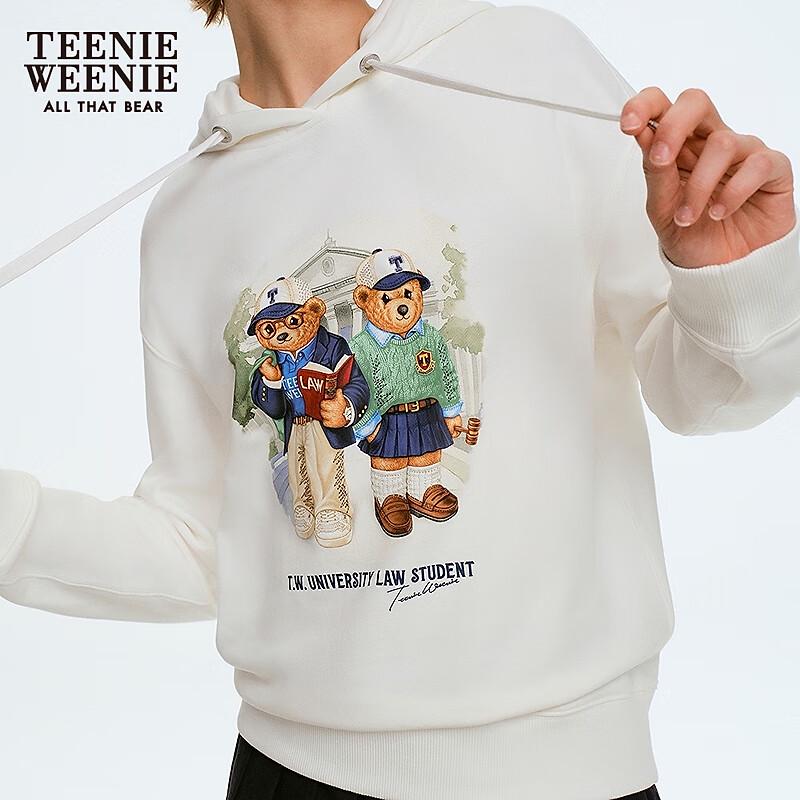 Teenie Weenie Bear Women's Hooded Long-Sleeve Sweatshirt