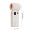 High Speed Fan LED Display Handheld Turbo Fan Rechargeable Portable Turbo Fan Electric Cooling Fan for Camping Hiking