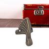Antique Box Corner Legs Zinc Alloy Corner Protectors Jewelry Box Feet  for Wooden Box Decoration
