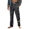 Men's Home Soft Pajama Pants Drawstring With Pockets Casual Sports Pants