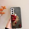 Red Cherry Summer Fruit Clear Phone Cases for Samsung S26 Ultra Galaxy S25 Edge S24 S23 FE S21 Plus S20 S22 S10 Cover Patterned