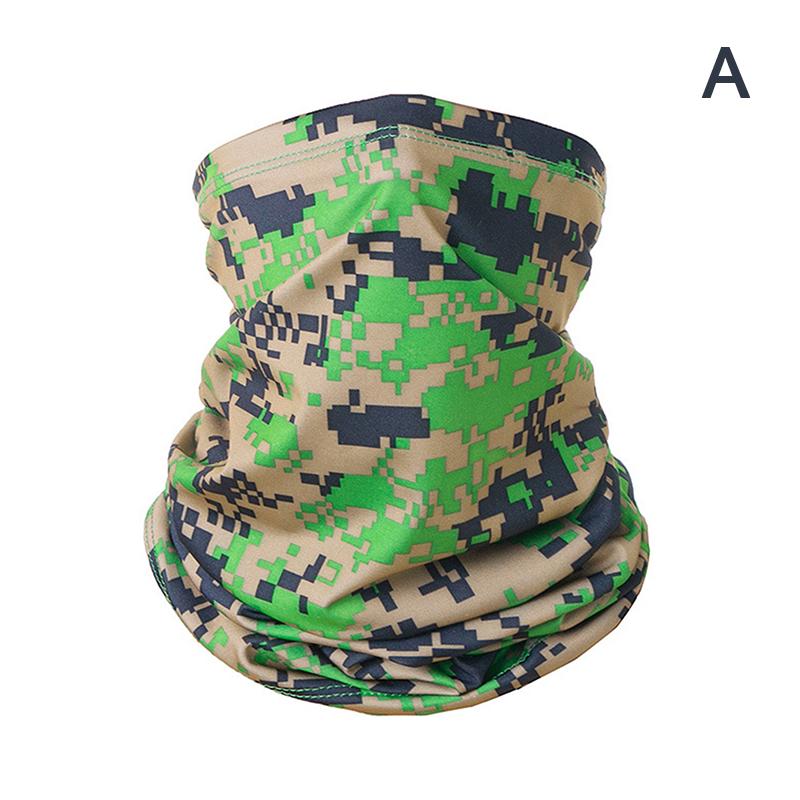 Summer UV Protection Face Mask - Quick-Dry Cooling Scarf Fishing Neck Gaiter with UPF 50+