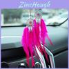 Elegant Feather Dreamcatcher Car Hanging Various Colors Available