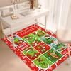 Christmas Gift Comedy Movie How the Grinch Stole Christmas carpet home living room decoration table and chairs anti slip door mat carpet A15