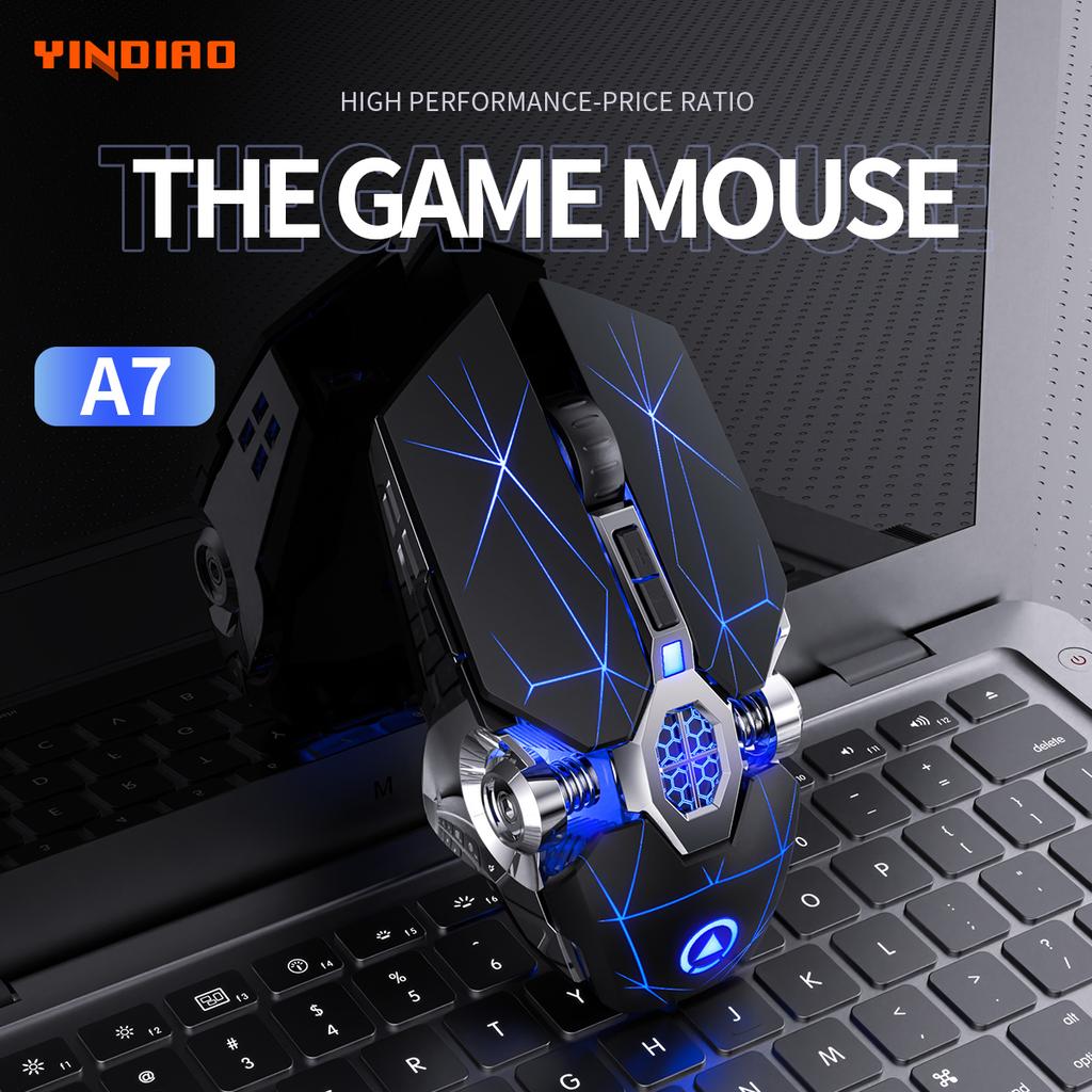 Wireless Mouse Rechargeable Ergonomic For MacBook Laptops Computer PC 2.4G Mice