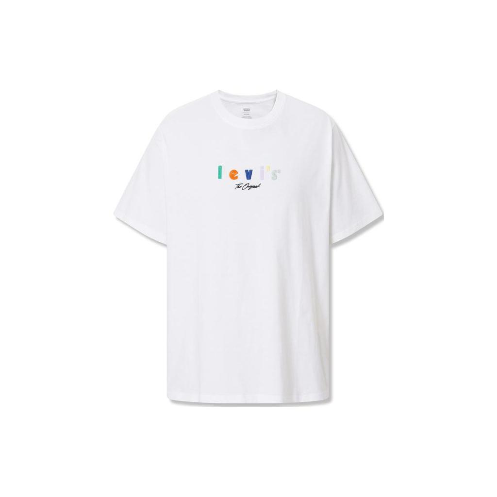 Levis Logo Embroidered Short Sleeve T-Shirt Men tops 16143-1174