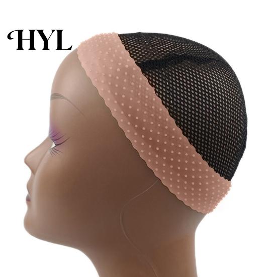 Wig Band Women Silicone Anti-slip Sport Strap Elastic Hairband Secure Hat with Grip Accessory