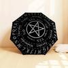 1pc Pentagram, Ouija Board Print Umbrella , Multi-functional Umbrellafor Men & Women, Valentine's Day Gift0817116