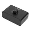 Line Volume Control Attenuator 1 4 Inch 6.35mm Volume Control Attenuator Knob with Aluminum Alloy Case for Microphones