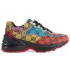 Gucci Womens Rhyton 'GG Multi-Color' (women's Sizes) Multi-Color Chunky Sneakers 663681 2UZK0 7072