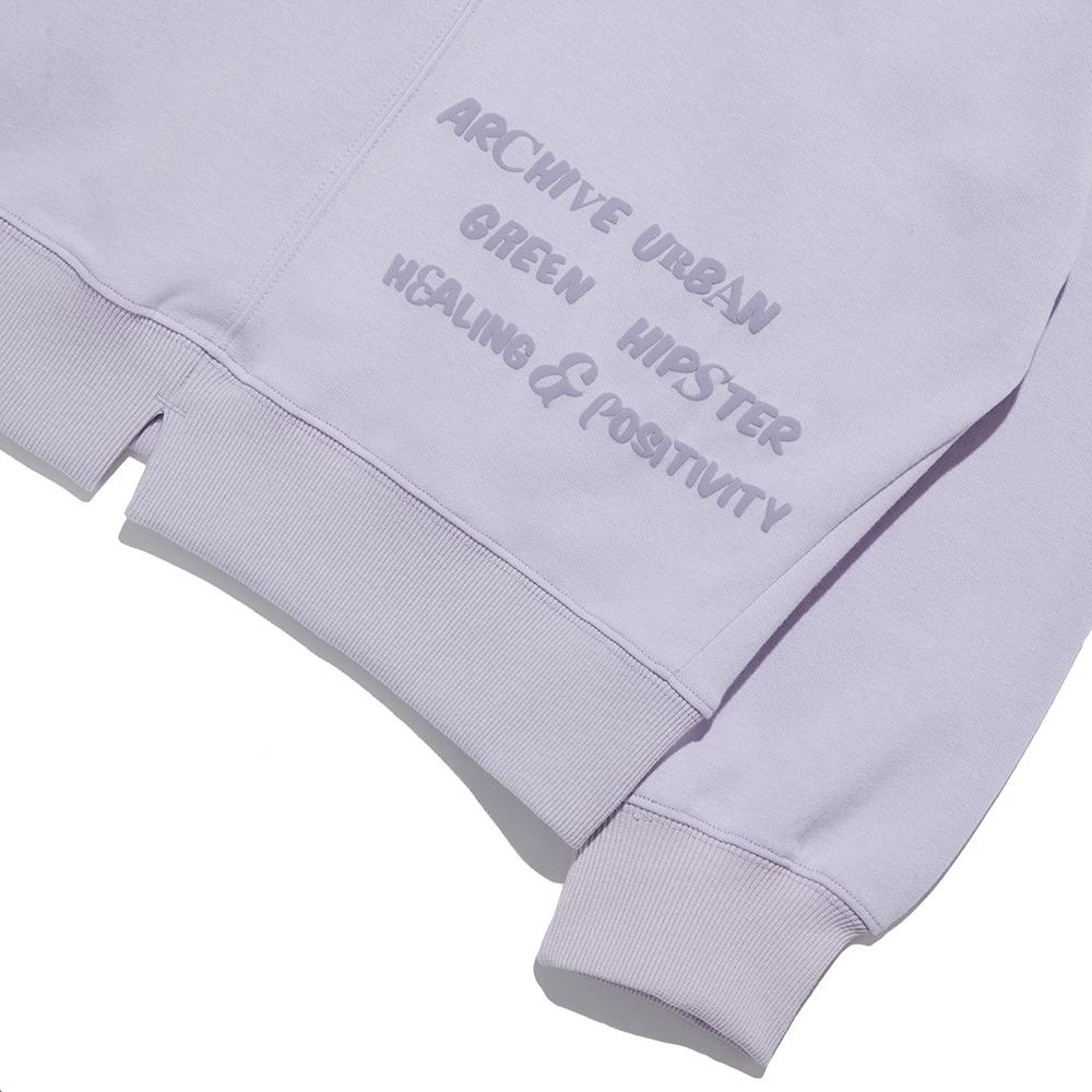 [24Ss] Women'S Small Kitsch Crop Hooded Pullover Lavender Ity1Th52Ala