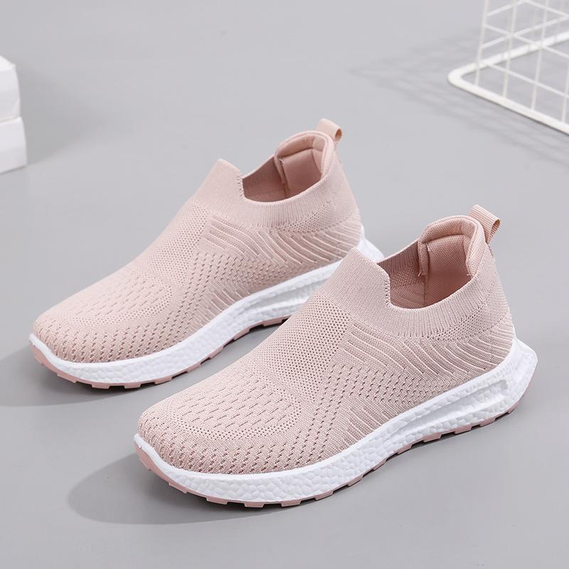 Shoes Women's Spring and Autumn New Women's Shoes Breathable Comfortable Casual Shoes Single Shoes Fashion Breathable Sneakers Women