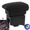 For Volkswagen Polo Armrest Box For Volkswagen VW Vento Polo V 2009-2020 Car Armrest box Storage box Retrofit Car Accessories