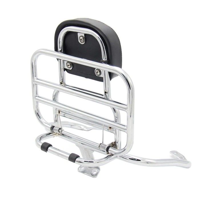 Porte pliable bagages pour Vespa GTS 300 / 250 / 125 08-22 arrière chrome