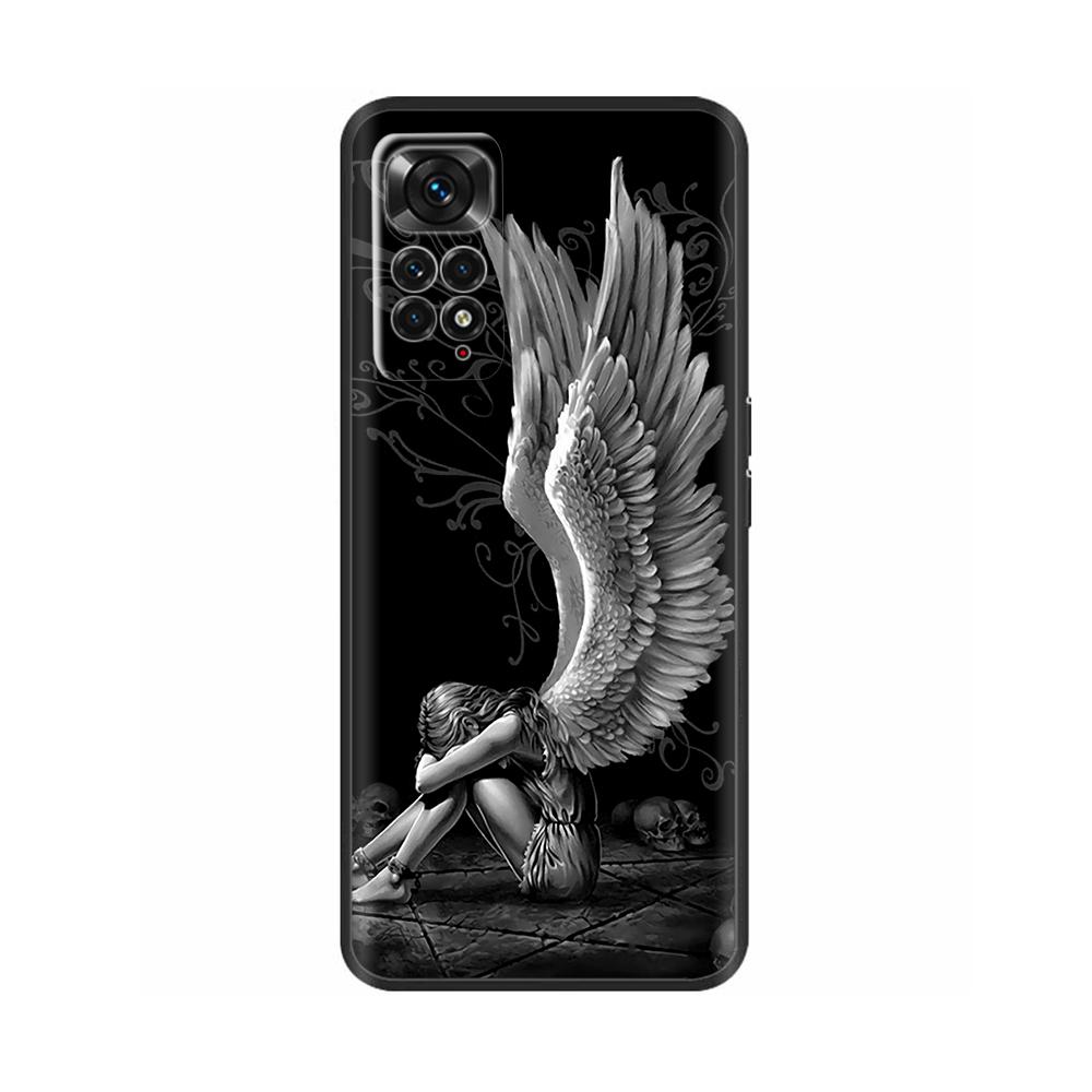 For Redmi Note 11s 11 Pro Case Soft Silicone Protection Back Covers For Xiaomi Redmi Note 11 11Pro Cases Note11 TPU Black Bumper