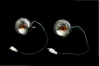 

Bike Parts Center Front Turn Signal Assembly (Left and Right Set) for Yamaha 4-Cycle Vino SA26J/SA37J (Product Number: 310701)