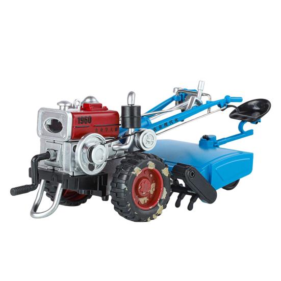

Мини Ретро Модель Сельскохозяйственного Трактора со Светом Звуком Подвижные Соединения Ручной Завод Сельскохозяйственная Машина для Нарезки Гребней Роторная Почвообрабатывающая Машина Игрушка Фигурка Украшение B