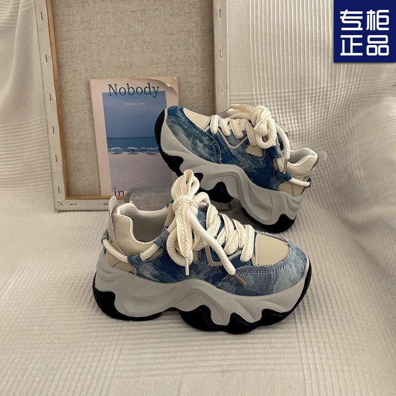 

МОДНАЯ ОБУВЬ, мужские дышащие спортивные кроссовки, спортивные кроссовки для бега, уличные женские теннисные кроссовки для тренажерного зала 35 синий