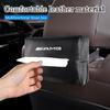Car Tissue Box Sun Visor Seat Back Paper Towel Storage Bag Keychain For Mercedes Benz AMG W206 W204 W205 W212 W213 W221 W222 W22 AX1