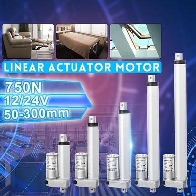 12V DC 44lbs 20KG Auto Car DC Heavy Duty Linear Actuator Lift Electric Motor 200N 200MM 200mm