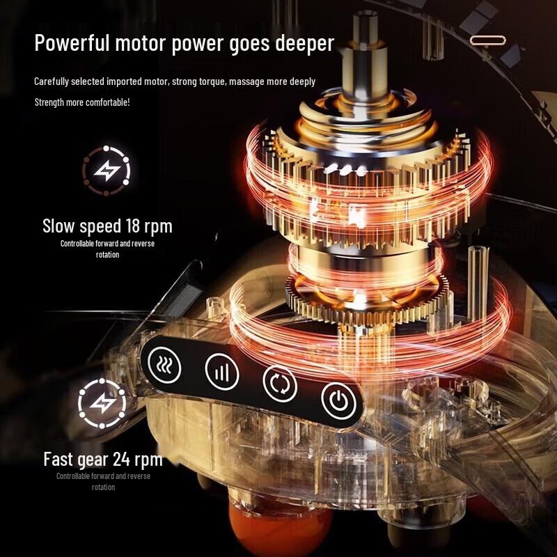 AUX Bianstone Moxibustion Abdominal & Waist Massager CN plug (adapter included)