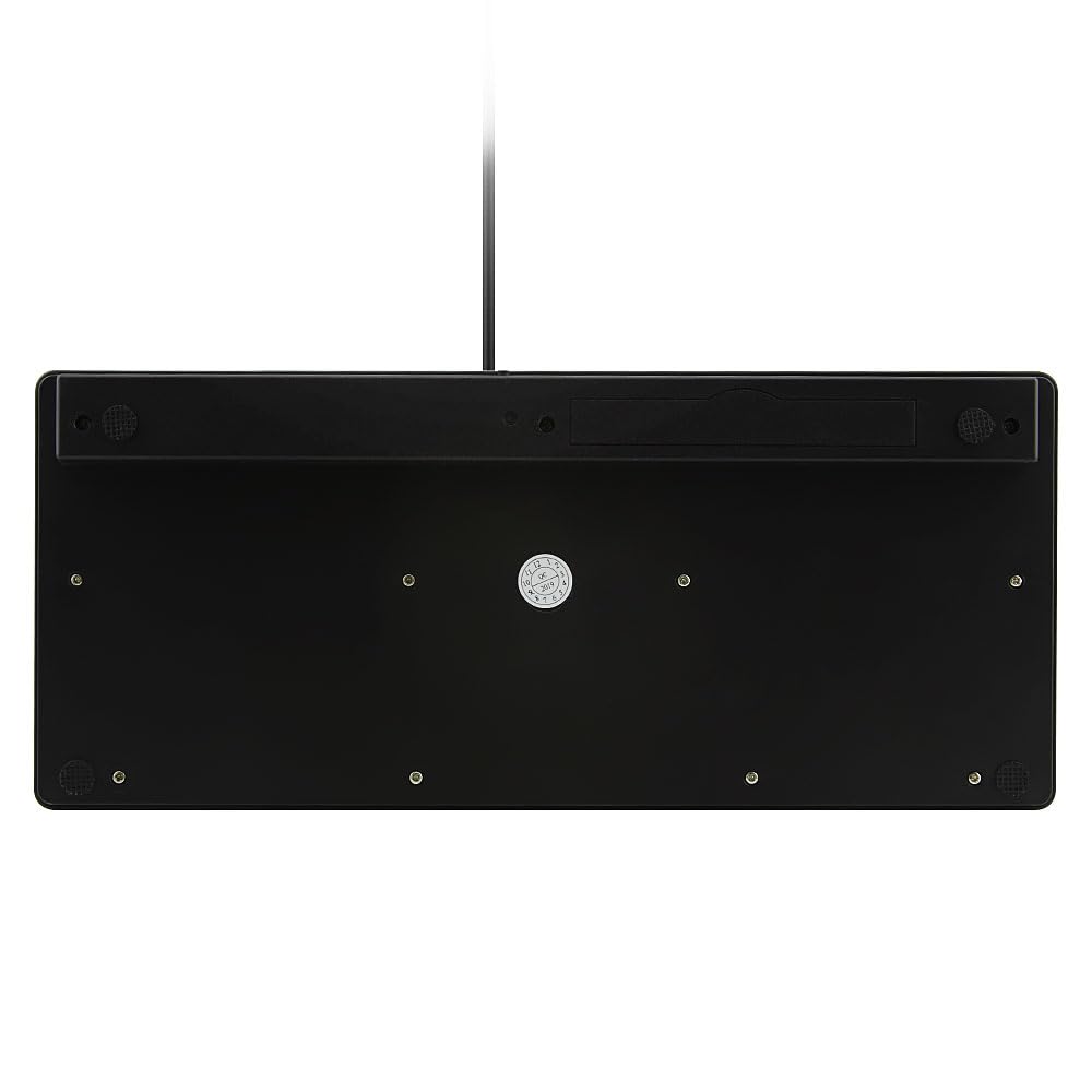 Compact USB Wired Keyboard, Pantograph Membrane, English Layout, 78 Keys, Mini Keyboard, Slim Design, 1.5m Cord, Compatible with PCs, Laptops, and