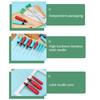 4 Pcs Stitcher Sewing Awl Leather Tool Cone Needle Shoe Repair Needle Tool Handmade Leather Tool