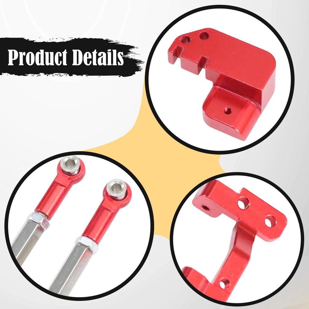 Accessories for RC Car Axle Assembly, Support Rod, High-performance Upgrade, Aluminum Alloy Part