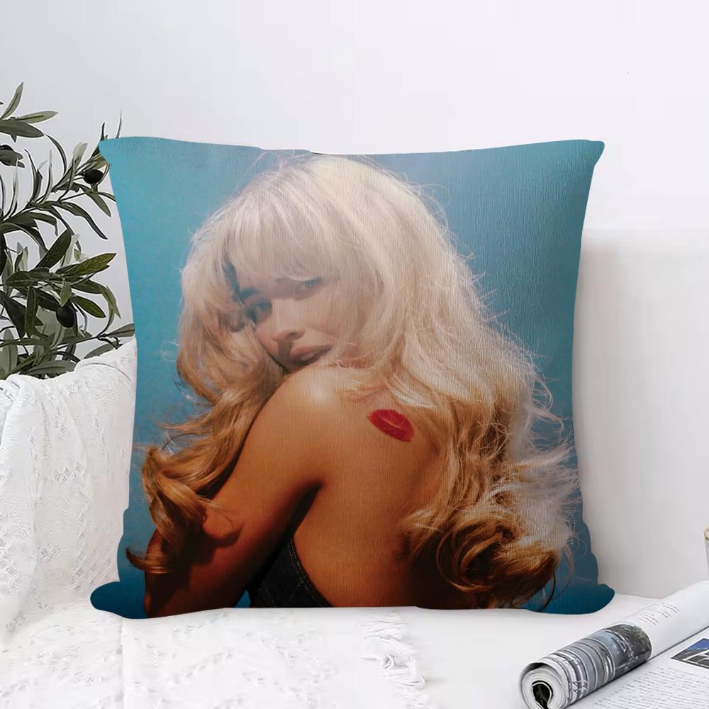 Cute Animal Champion Cushion Cover Anti-dustmite Pillowcase Invisible Zipper Silky Short Plush Sofa Cushion Cover