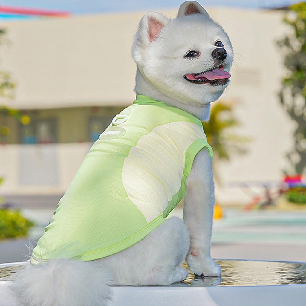 Dog Vest Shirts Breathable Cool Jacket Sun Puppy Dog Cool Shirt For Outdoor Walking Training Hiking