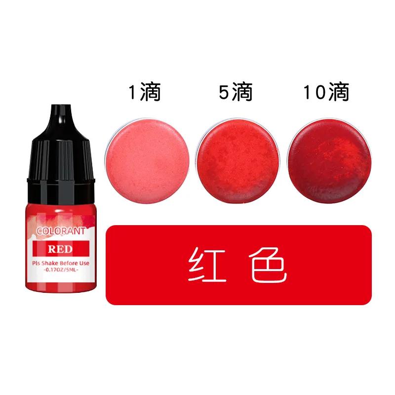 20 Colors 5ml Candle Pigment Color Concentrates Handmade DIY Soap Pigment Soy Wax Paraffin Wax Dye Candle Soap Dyeing