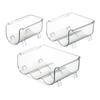 Wine Bottle Holder Champagne Storage Organizer Display Modern PET Water Bottles Rack Shelf for Pantry Cabinet Refrigerator Home
